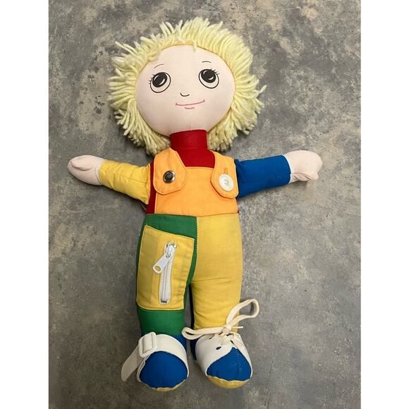 Childrens Factory Learn-to-Dress Doll, Blond Caucasian Boy International Friends - Picture 1 of 6